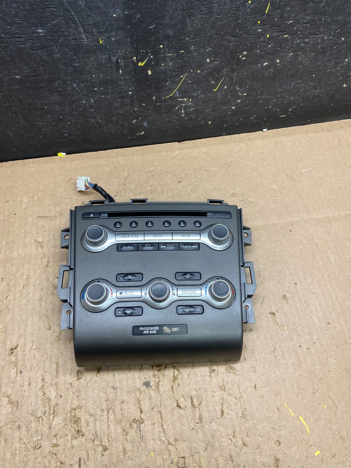 2010 - 2014 Nissan Murano Temperature Climate A/C AC Control Panel T6306 DG0