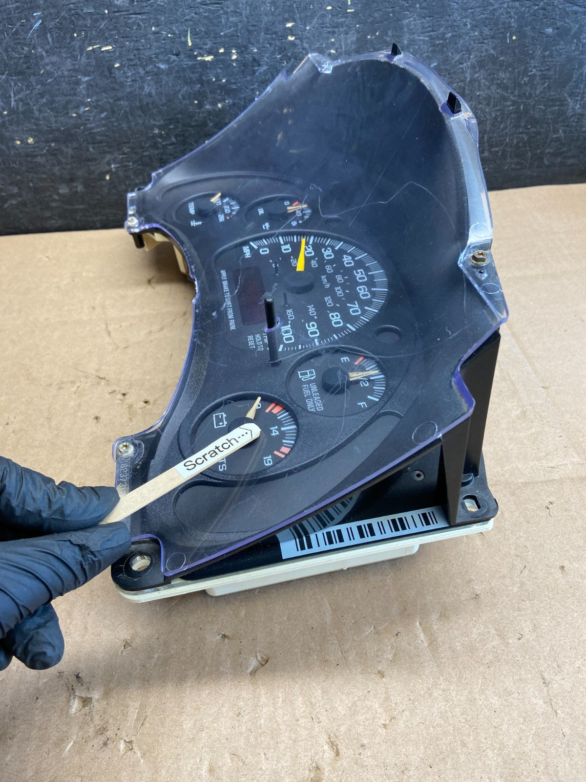 1996 1997 1998 Chevrolet Express Speedometer Cluster Gauge AI3035 DG3