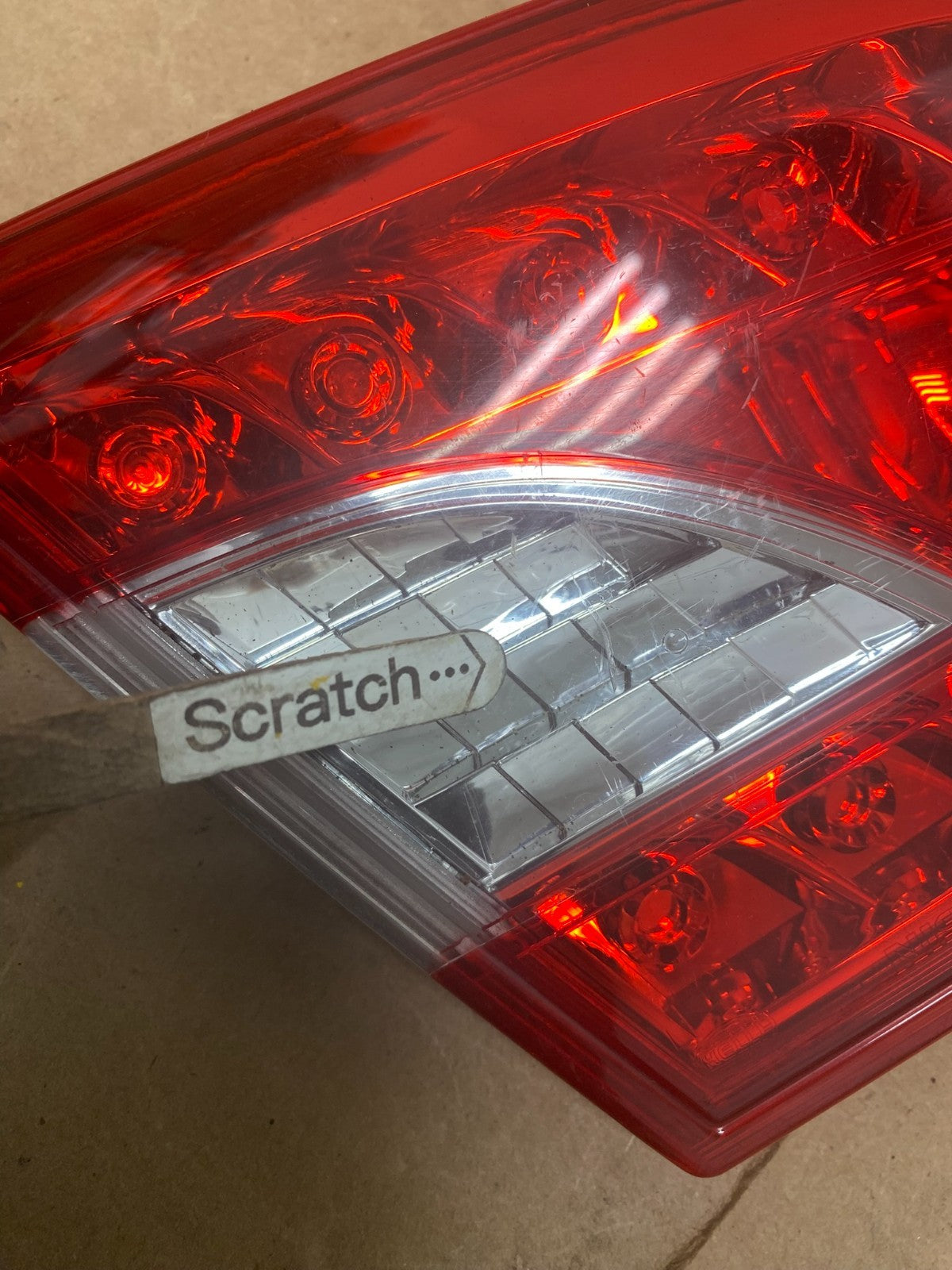 2013 2014 2015 Nissan Sentra Led Left Driver LH Inner Tail Light Oem P4987 DW3