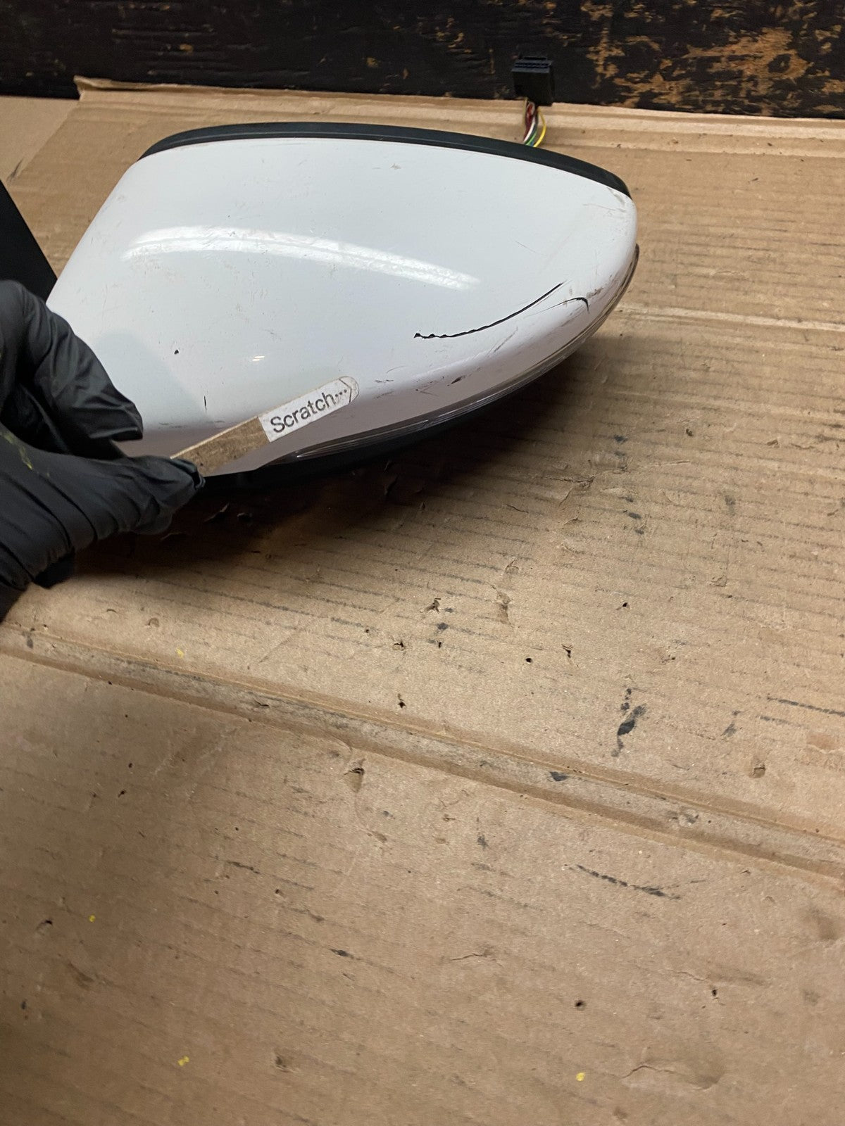 2009 to 2012 Volkswagen CC Left Driver LH Power Door View Mirror V2693 DG9