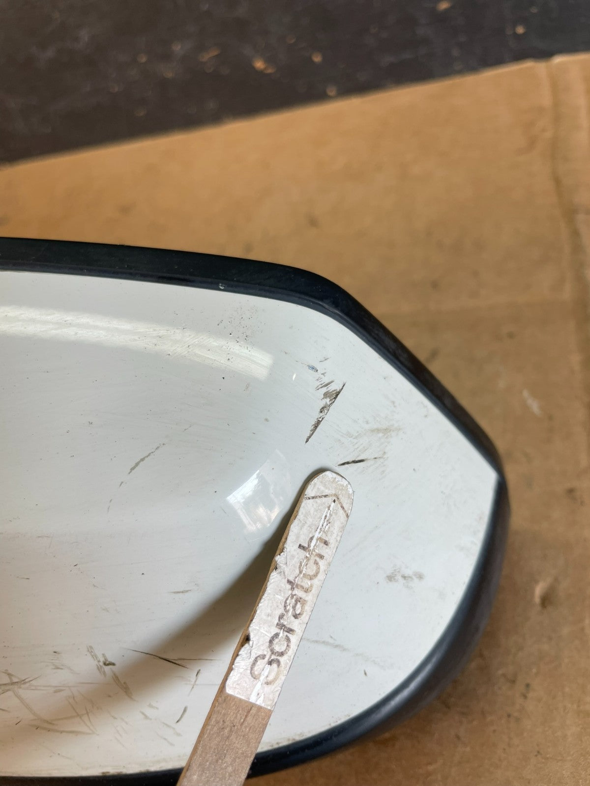 2011 to 2013 BMW F10 5 Series Left Side Door Mirror Side View AE1037 DW8