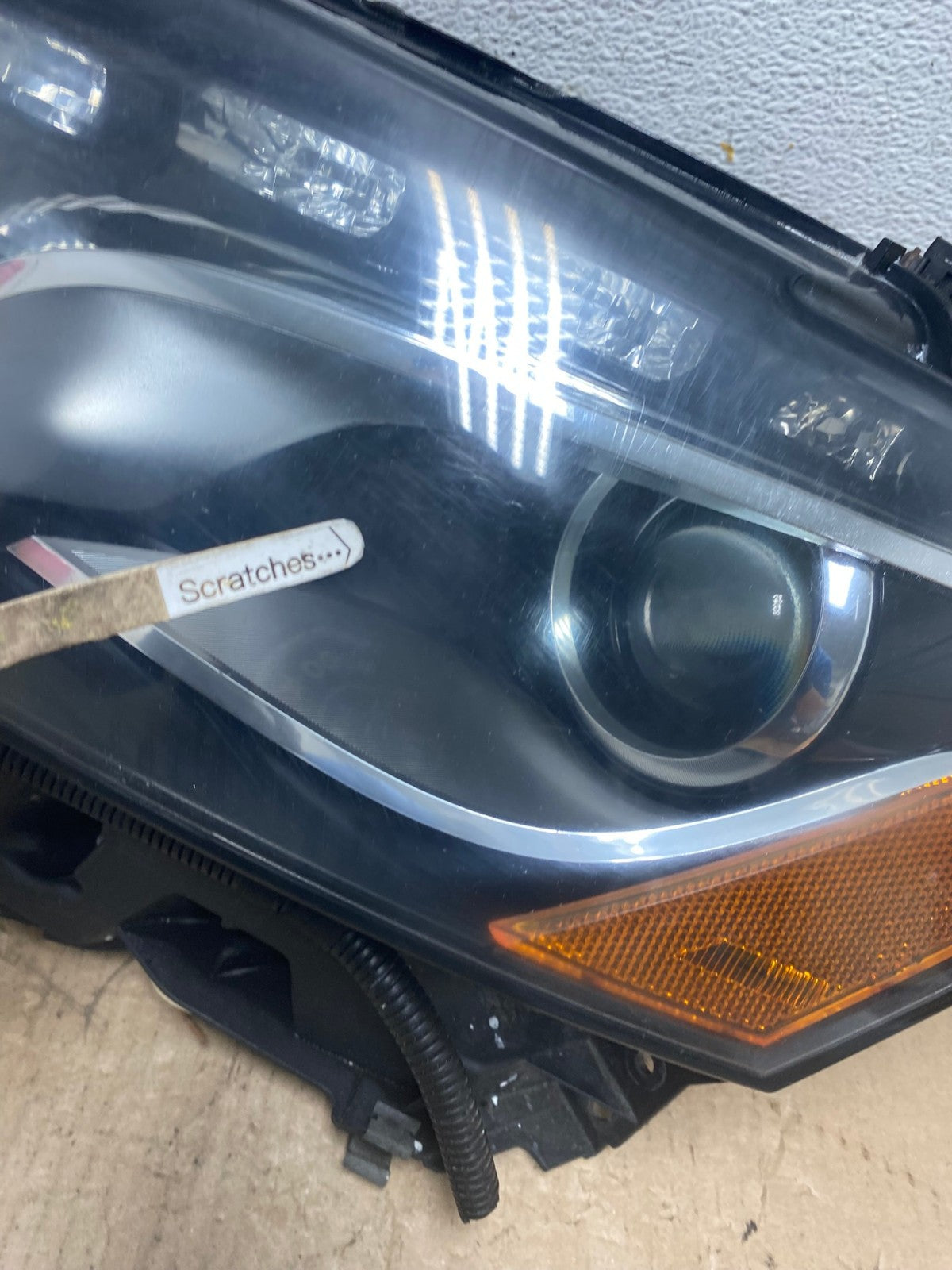 2009-2012 Audi Q5 Left Driver LH Side Xenon HID Headlight AF4233 LK3