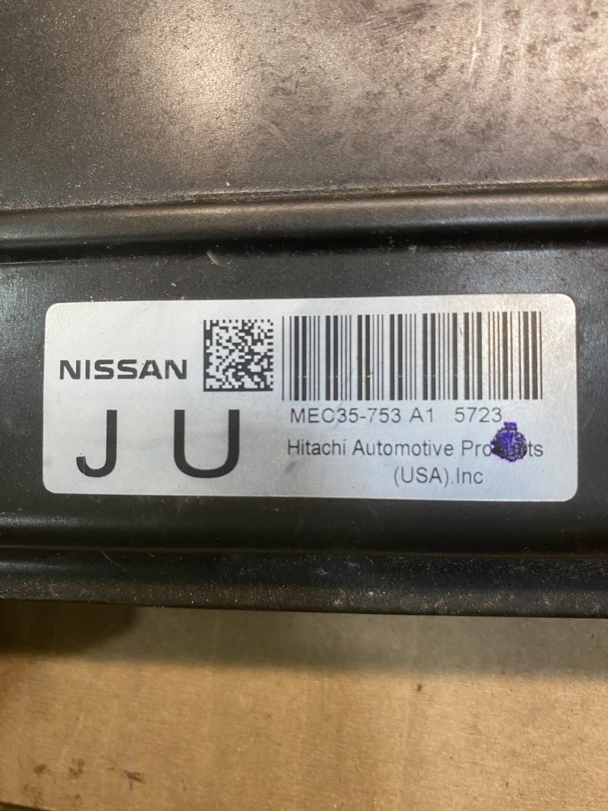 2005 Nissan Pathfinder Engine Control Module ECM MEC35-753 A1 AC0463 DG2