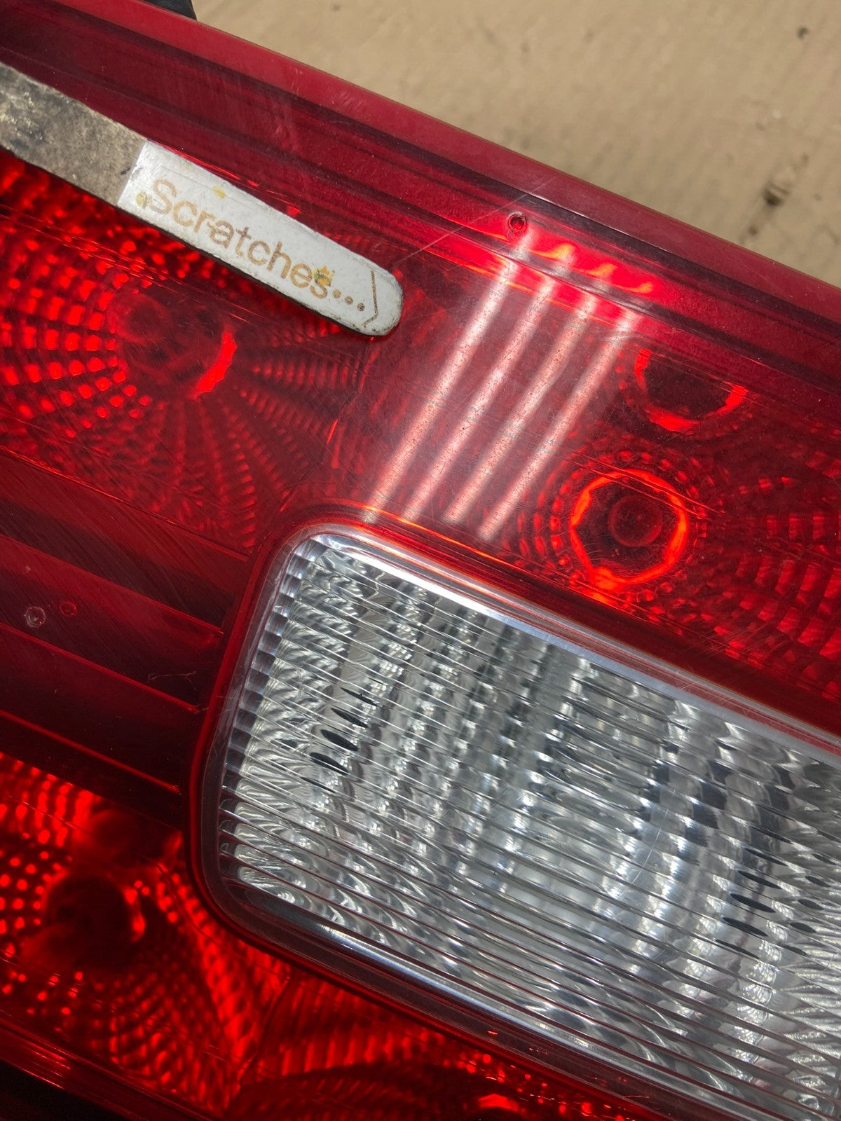 2007-2009 Lincoln Zephyr MKZ Left Driver Lh Side Tail Light Inner AI9548 LK3