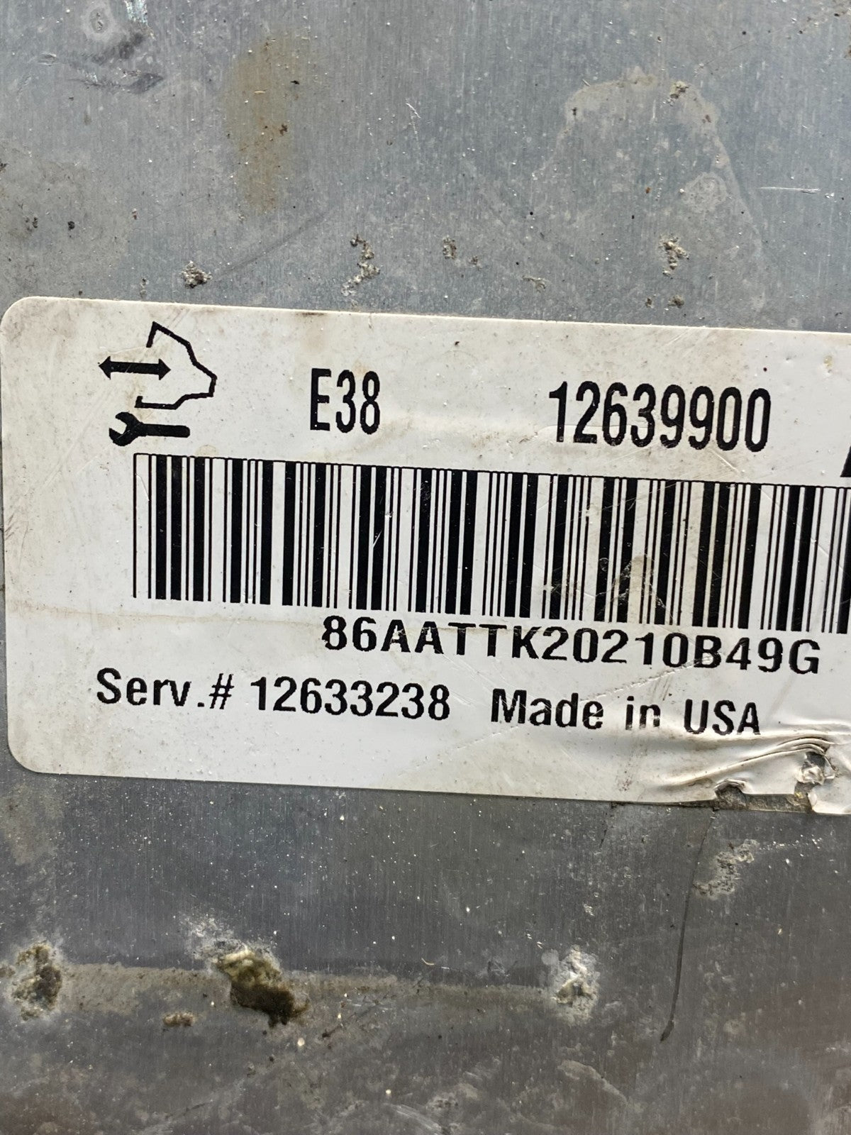 2010 to 2013 Chevrolet Silverado Yukon Engine Control Module ECM ECU AG4030 DG2