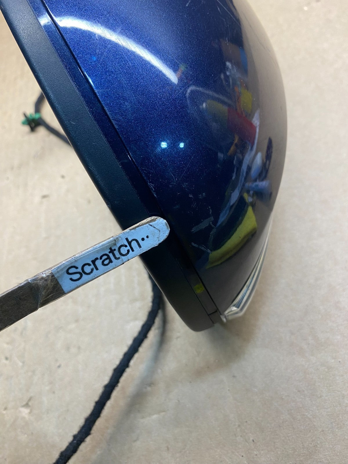 2009 to 2018 Volkswagen Tiguan Right Passenger View Door Mirror AG6057 DG7
