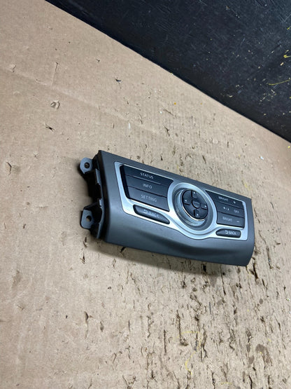 2009-2014 Nissan Murano AM FM Radio CD Control Panel T8319 DG1