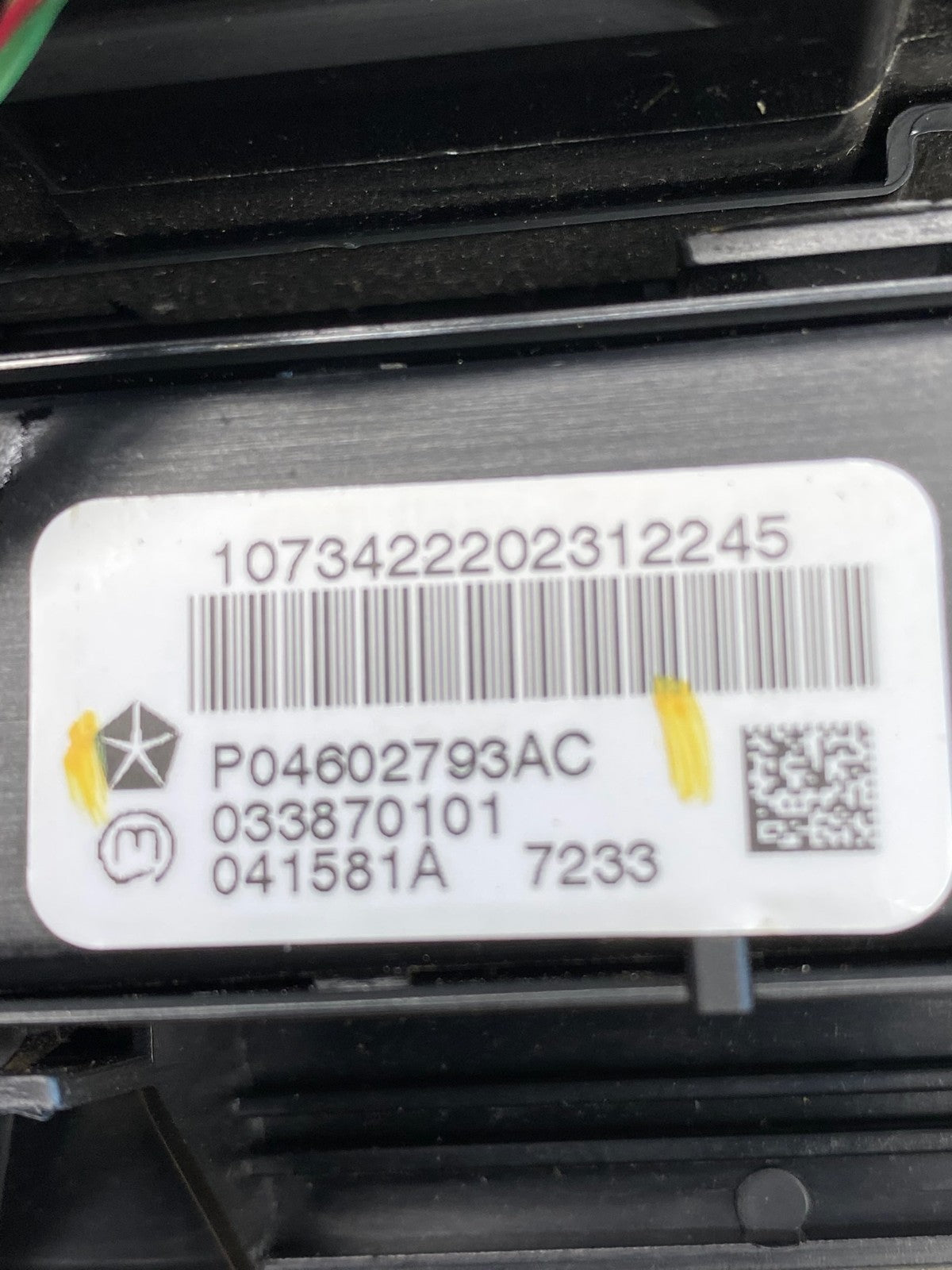 2008 to 2010 Jeep Grand Cherokee Center A/C Heater Climate Control AC9097 DG5