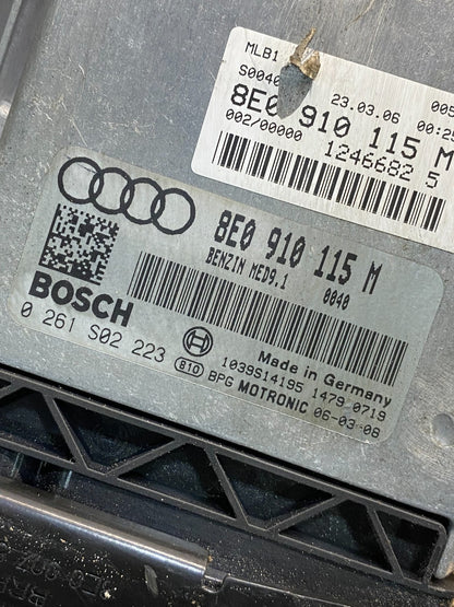 2006 2007 2008 Audi A4 2.0L Engine Computer Ecu Pcm Ecm Pcu AH9979 DW2