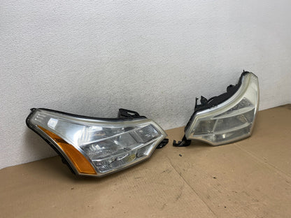 2008 2009 2010 2011 Ford Focus Left+Right Headlights Halogen AG4655 DW2