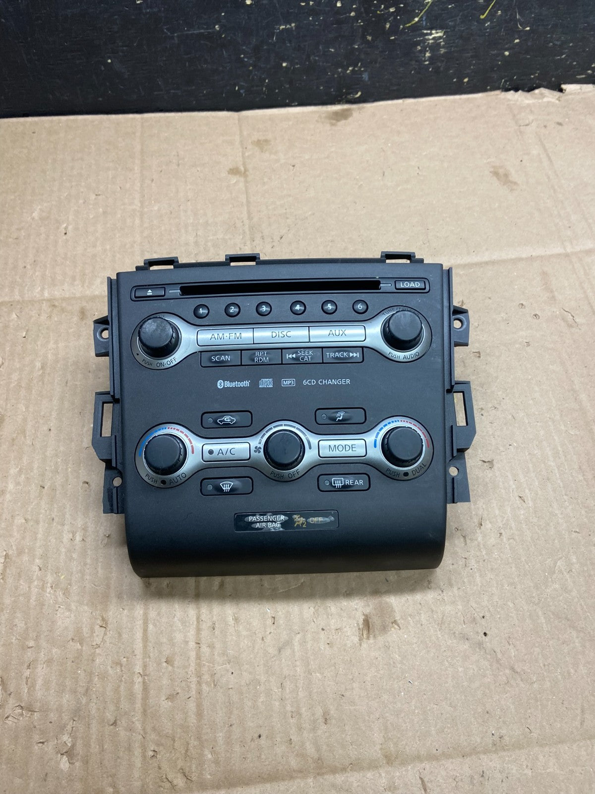 2009 2010 Nissan Maxima Radio Panel Climate Control Bezel Trim OEM Y2356 DG0