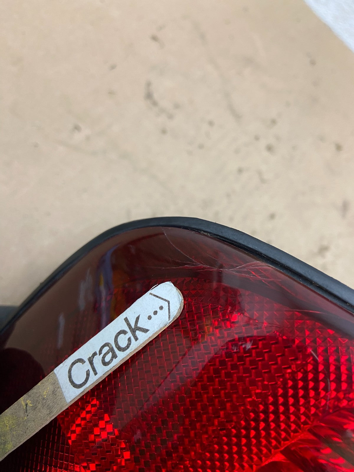 2002 to 2003 Mitsubishi Galant Left Driver LH Side Tail Light AG43254