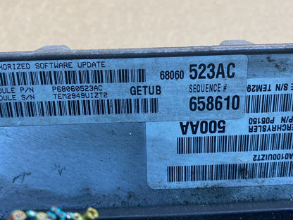 2008 Jeep Commander 5.7L Engine Computer ECU ECM AF7582 DG2
