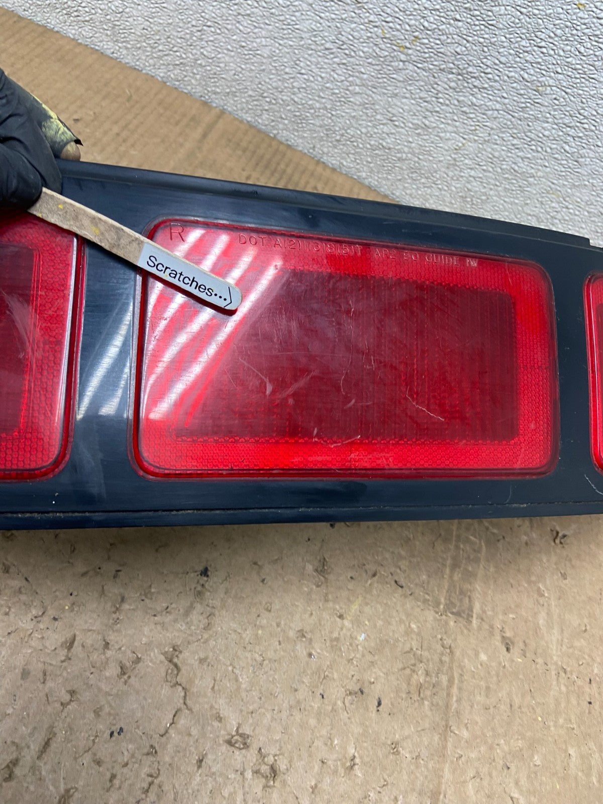 1990 to 1994 Chevrolet Lumina Right Passenger Side Tail Light AA7162 DW3