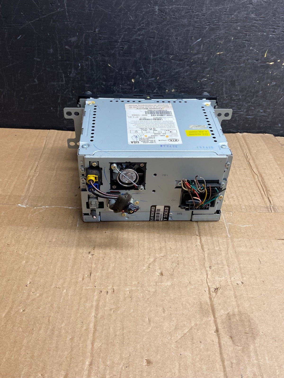 2011 2012 2013 Kia Sorento Sirius AM/FM CD Radio Screen Display af6098 DG3