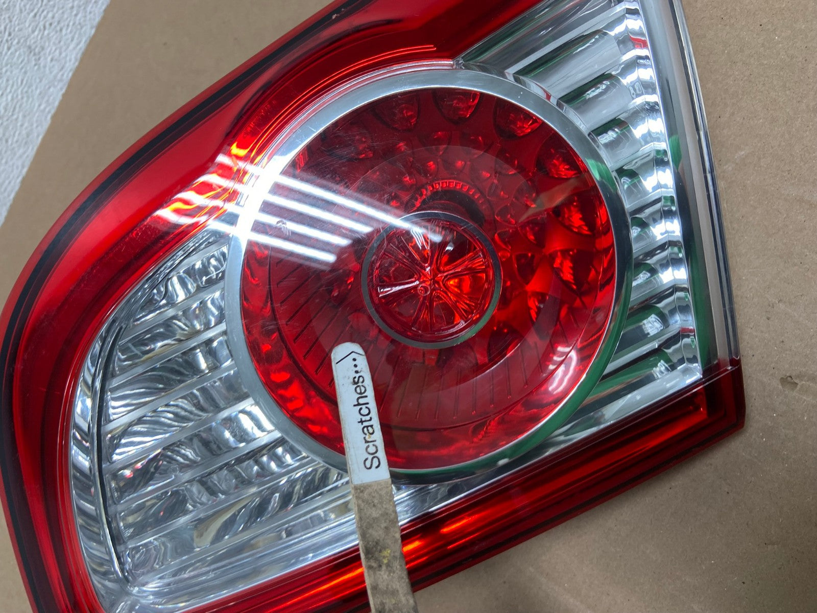 2010 2011 2012 Hyundai Santa Fe Right Passenger RH Tail Light Inner AD63953