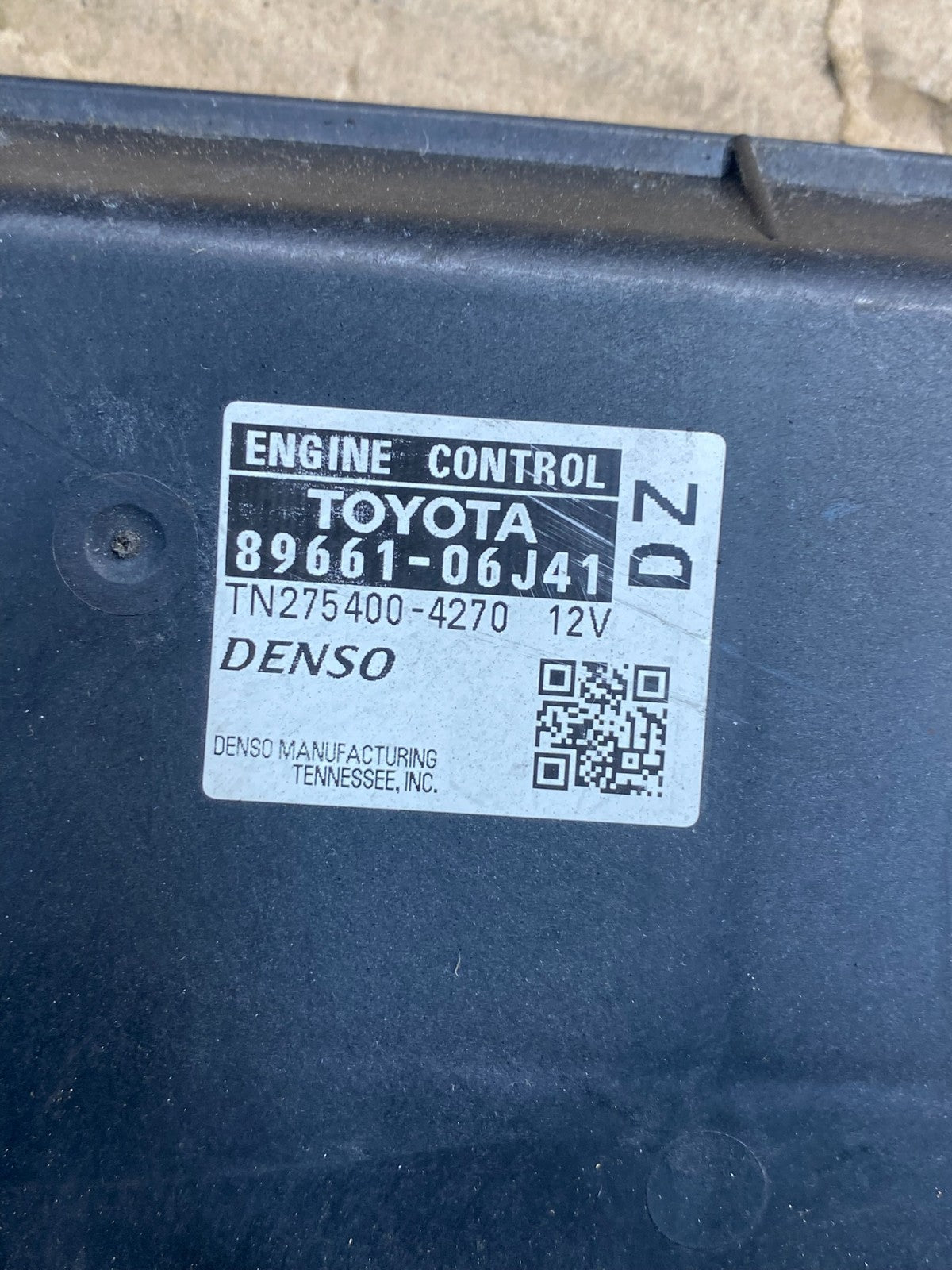 2010 2011 Toyota Camry Electronic Engine Control Module ECU ECM AD9592 DG2