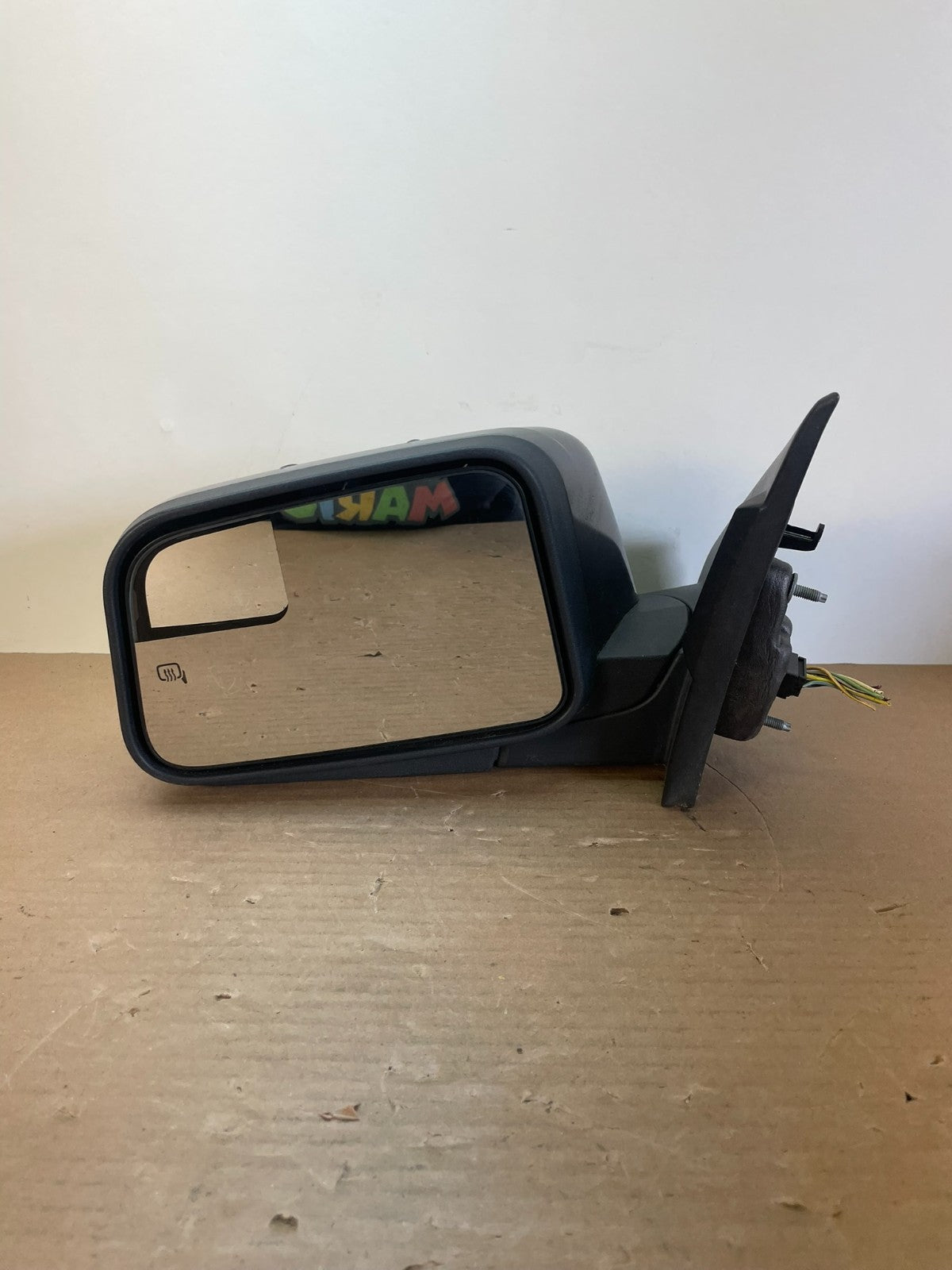 2007 to 2010 Ford Edge Left LH Side View Door Heated Mirror AF5605 DG7