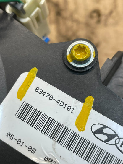 2007-2014 Kia Sedona Left Electric Power Sliding Door Motor Regulator V9211 DG6