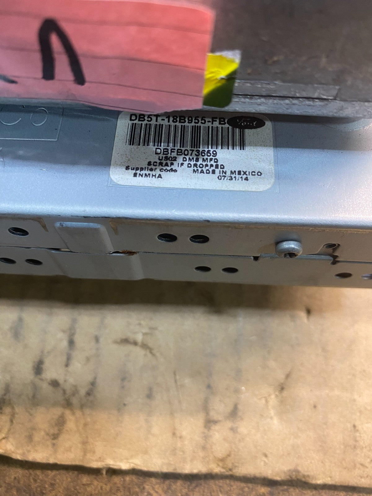 2011 to 2014 Ford Explorer Radio Information Display Screen Oem ab7461 DG6