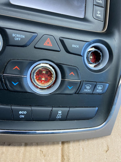 2014-2015 Jeep Grand Cherokee Center Radio Climate Control Bezel Vent AA4873 DG1