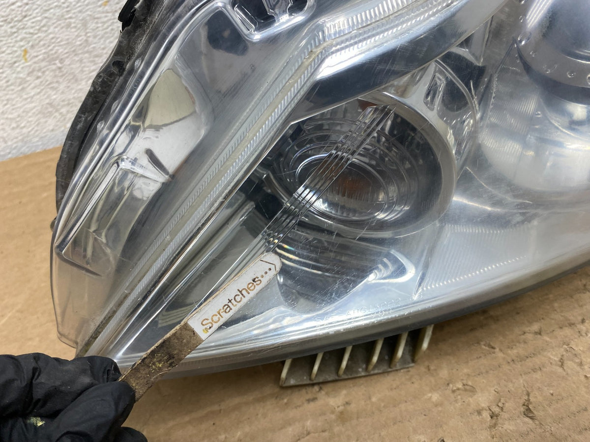 Sedan 4Door 2010 to 2013 Infiniti G37 Left Driver Headlight Xenon AH9218 DW3