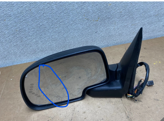 1999-2006 Chevrolet Tahoe Suburban Left Driver LH Door Mirror OEM X6882 MS4
