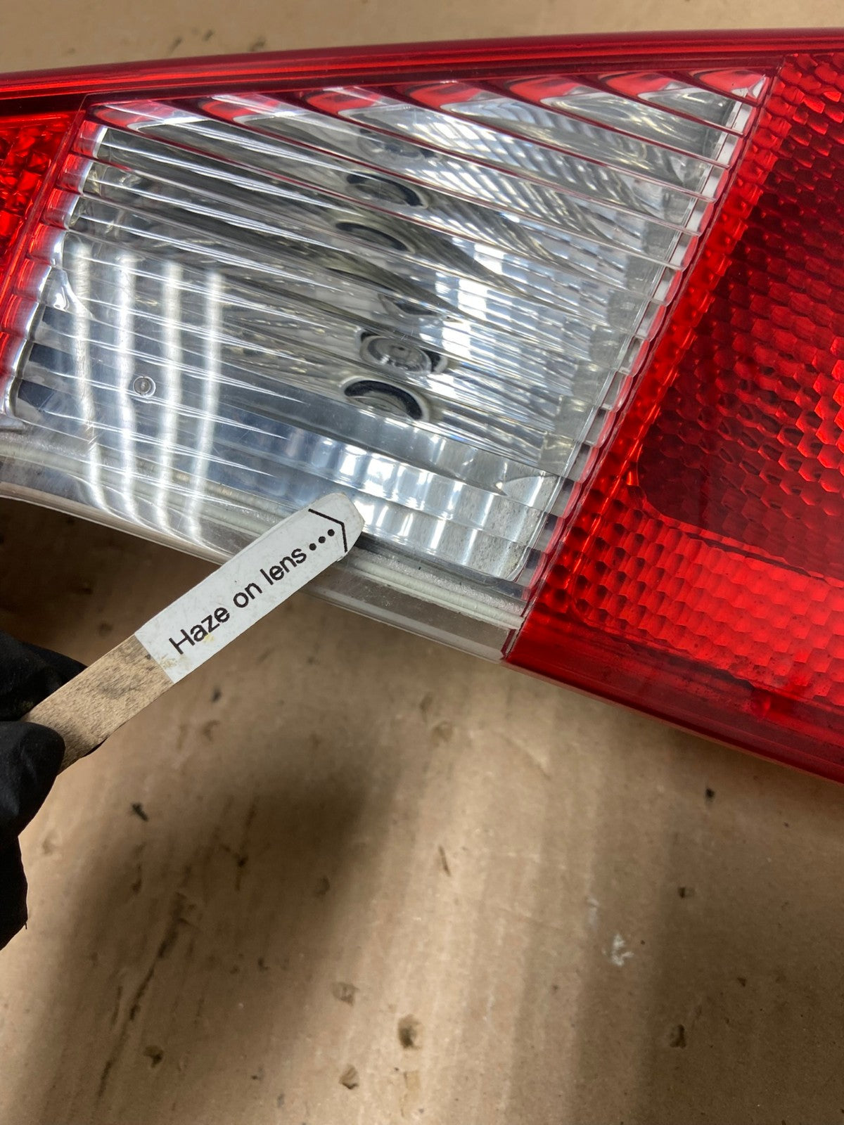 2008 to 2013 Volvo XC70 V70 Left Driver Tail Light Upper AD7688 LK3