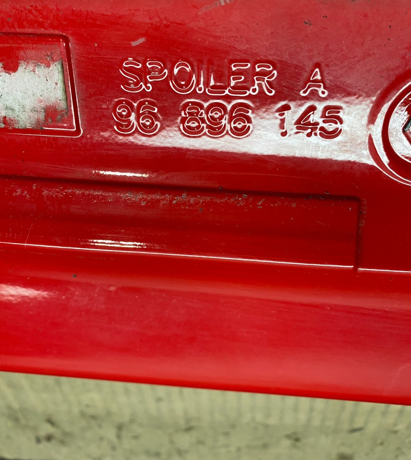 2009 - 2010 Pontiac G3 Hatchback Rear Spoiler Wing Oem i8019 DG17