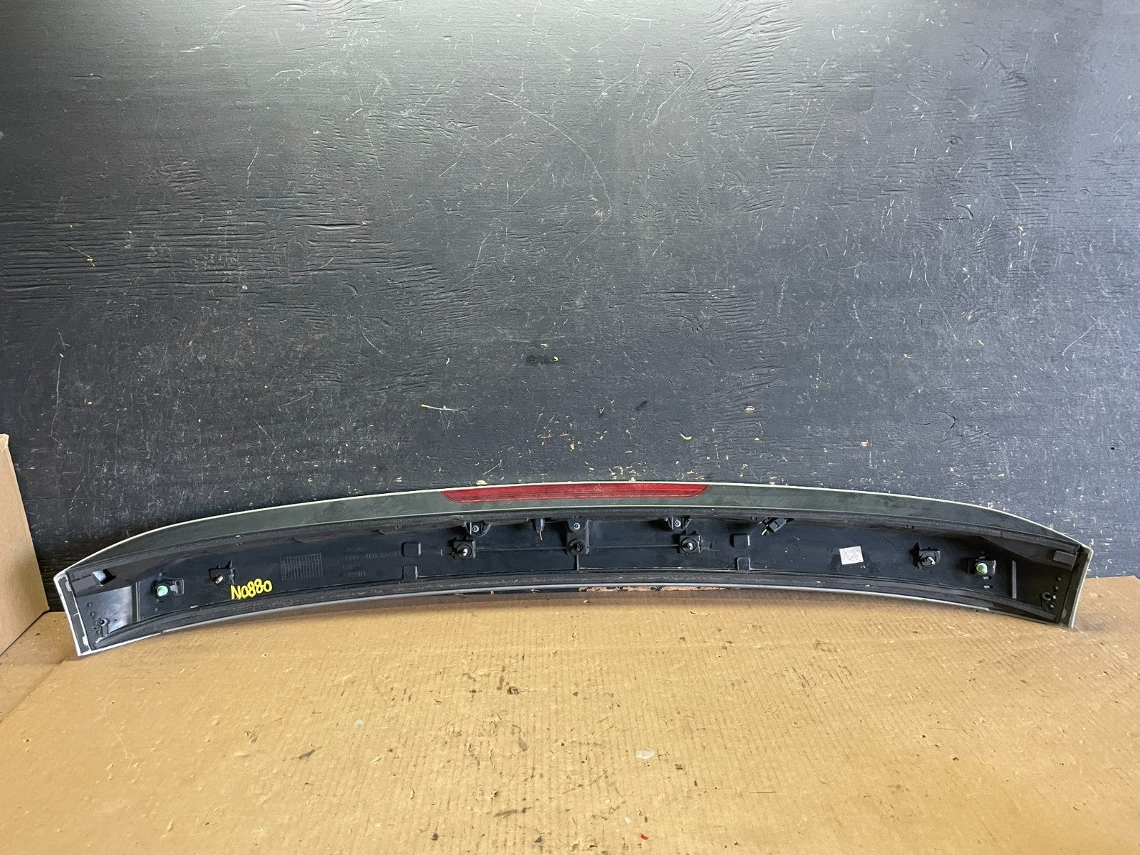 2007 - 2009 AUDI Q7 Rear Tailgate Spoiler W/ 3RD Third Brake Light OEM aa5964 DG6