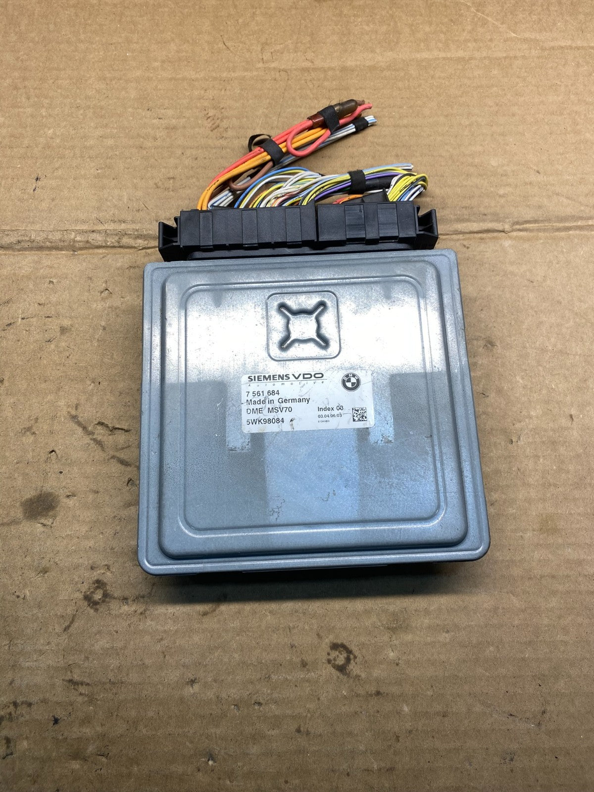 2006 - 2007 BMW 325i 525i ECU ECM Engine Control Module Computer AD3495 DG0