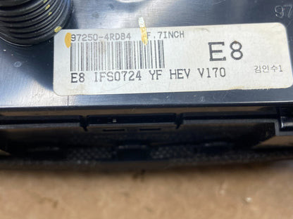 2011 to 2014 Hyundai Sonata Center Radio Climate Control Air Vent Bezel z4159 DG5