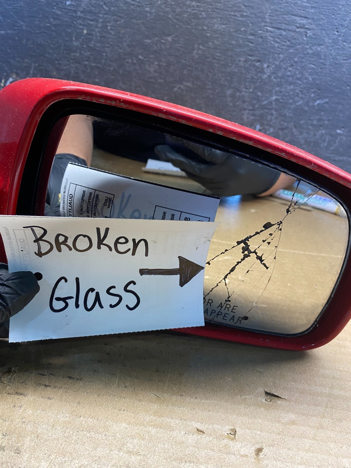 2007 to 2011 Toyota Camry Right Passenger Door Side View Mirror AD6649 DW5