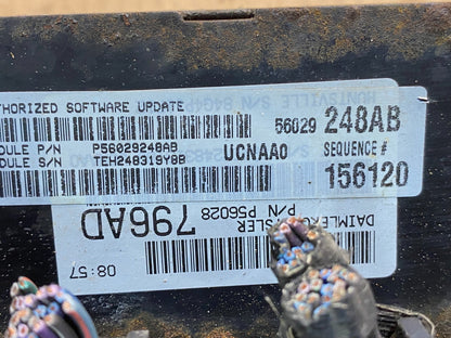 2004 Dodge RAM 1500 4.7L ECU ECM Engine Control Computer Module AG9759 DG2