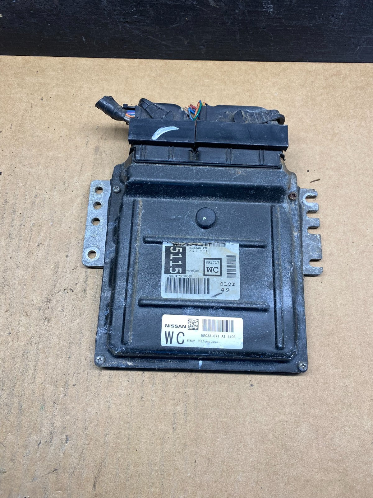 2005 2006 Nissan Titan Ecm Ecu Engine Control Computer mec33-671 a1 AH5065 DG0