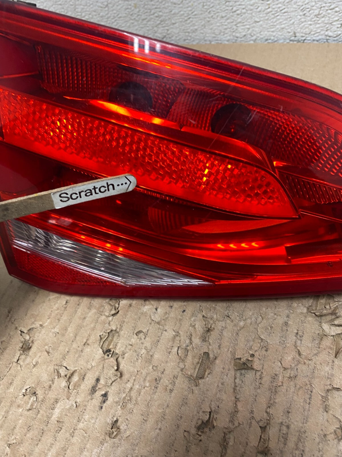 2009 2010 2011 2012 Audi A4 Sedan Left Driver Side Inner Tail Light M9892 DW3