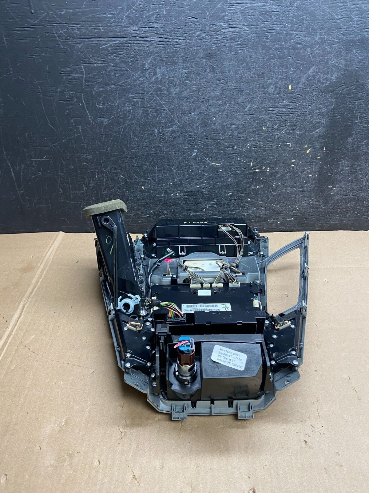 2009-2013 Cadillac CTS A/C Heater Radio Climate Control Panel Bezel OE AI6348 DG3
