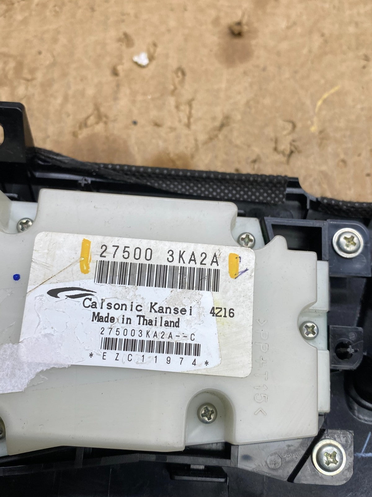 2013 to 2018 Nissan Pathfinder Radio Audio Climate Control OEM z4496 DG5