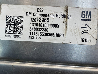 2014 2015 2016 Chevrolet GMC Cadillac Engine ECU ECM 12672965 AF8921 DG2