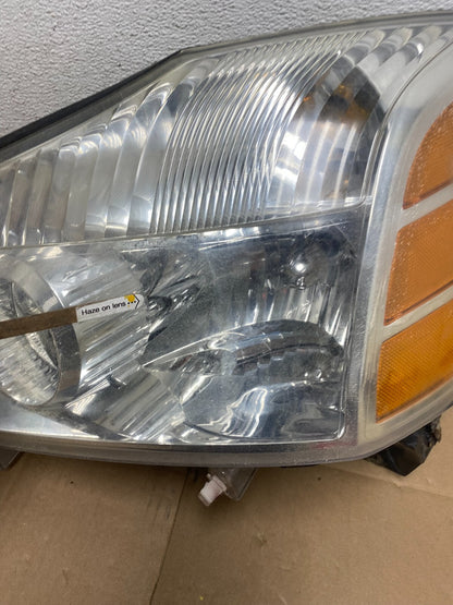 2004 to 2007 Nissan Armada Left Driver Lh Side Headlight Halogen M4620 DW6