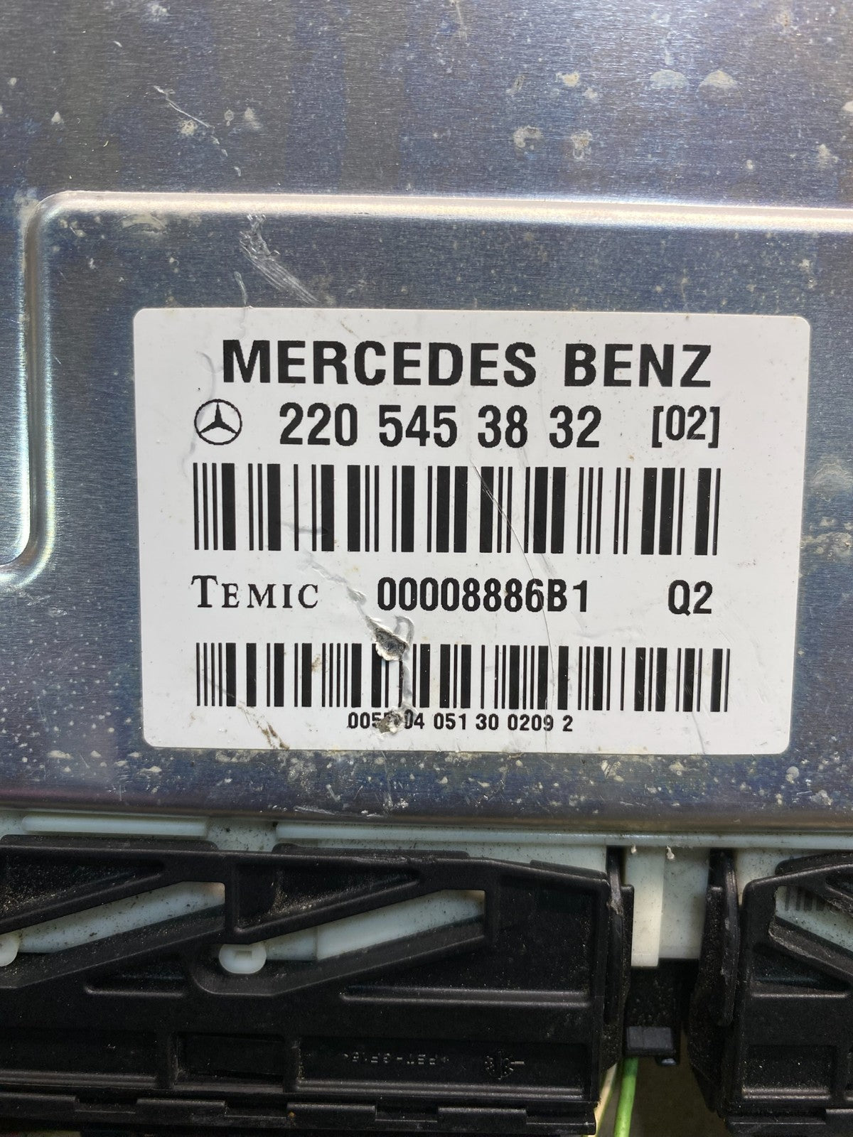 2004 - 2006 Mercedes S430 S500 Suspension Control Unit 220 545 38 32 ag9728 DG2