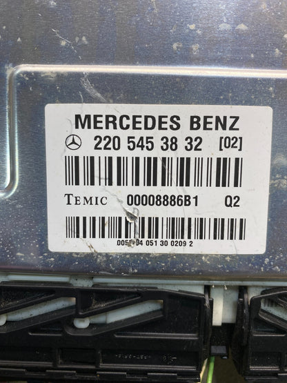 2004 - 2006 Mercedes S430 S500 Suspension Control Unit 220 545 38 32 ag9728 DG2