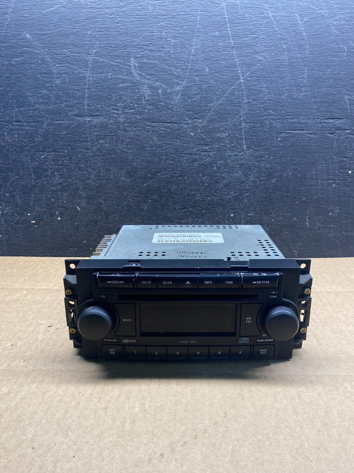 2007-2012 Chrysler Dodge Jeep Ram Radio CD MP3 AUX Receiver ag9504 DG0
