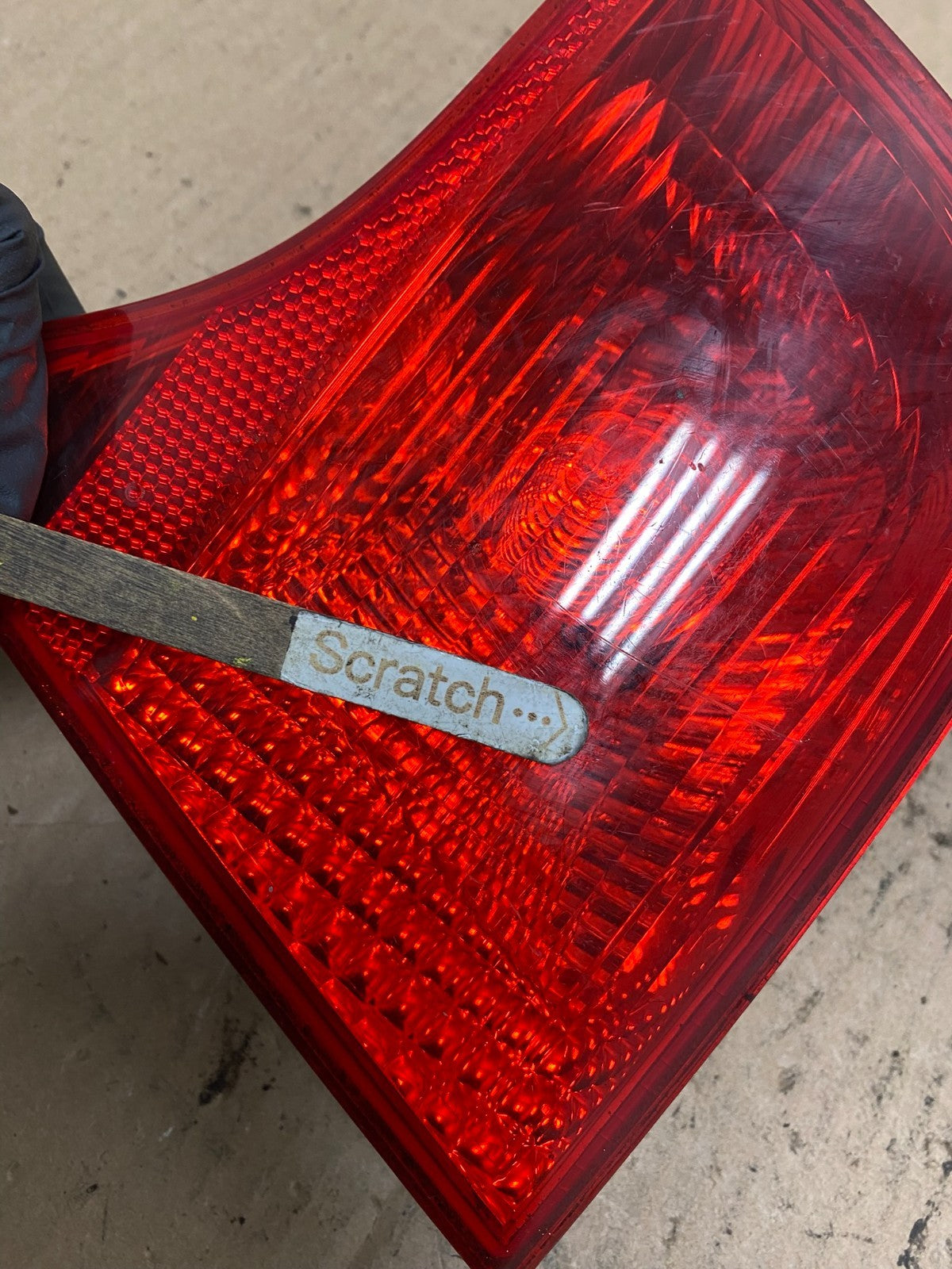2004-2008 Audi A4 Sedan Right Passenger RH Side Inner Tail Light OEM W0875 DW3