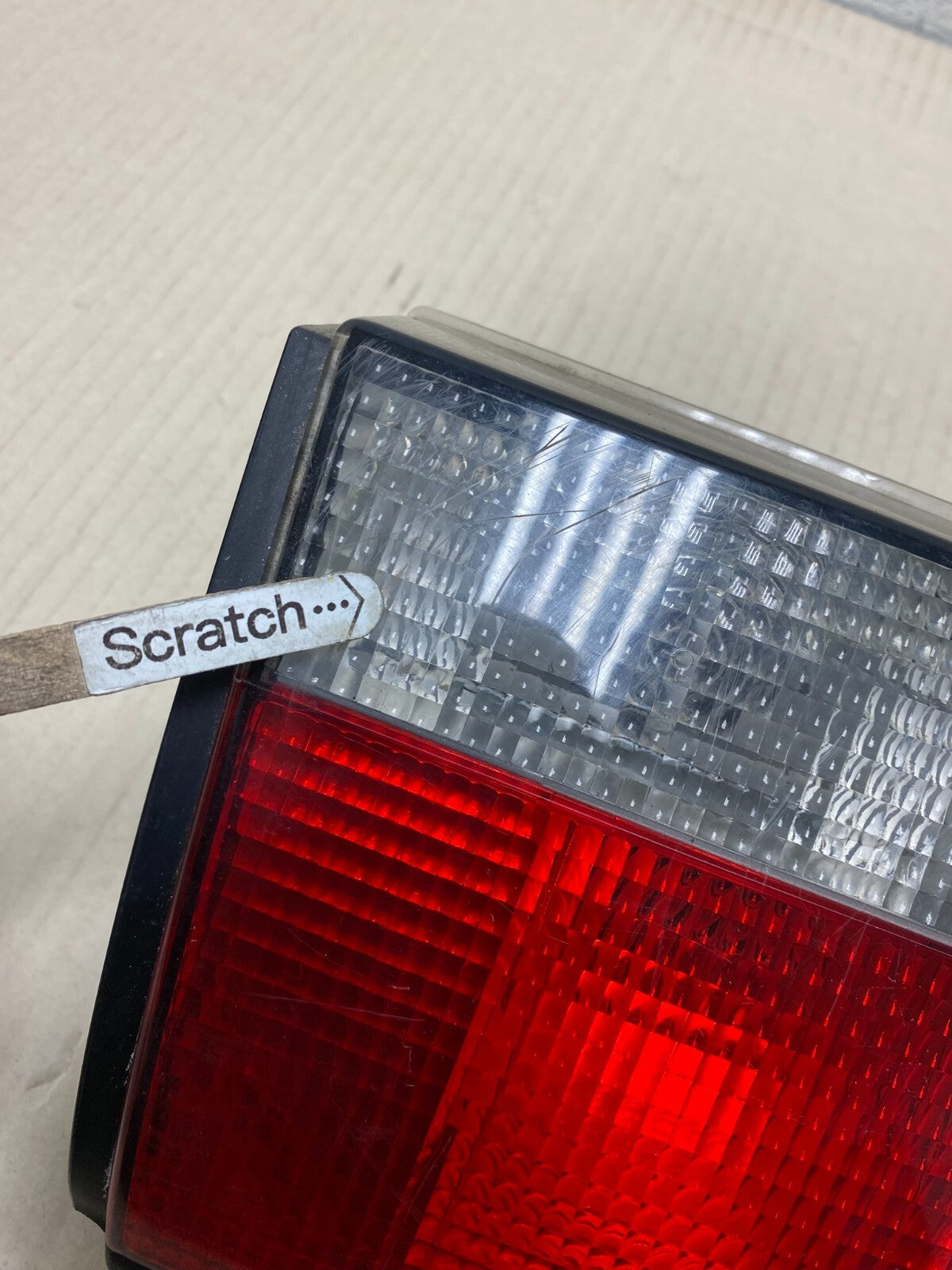 1994 to 1998 Saab 900 & Turbo Left Driver Side Tail Light Inner O3965 DG3