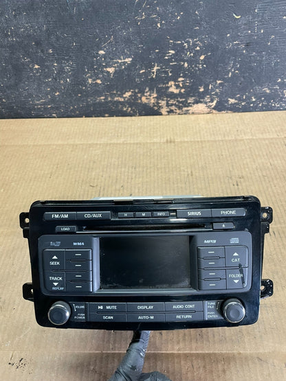 2010 2012 Mazda CX9 CX-9 Radio Stereo CD MP3 Player Screen Display aa9257 DG0