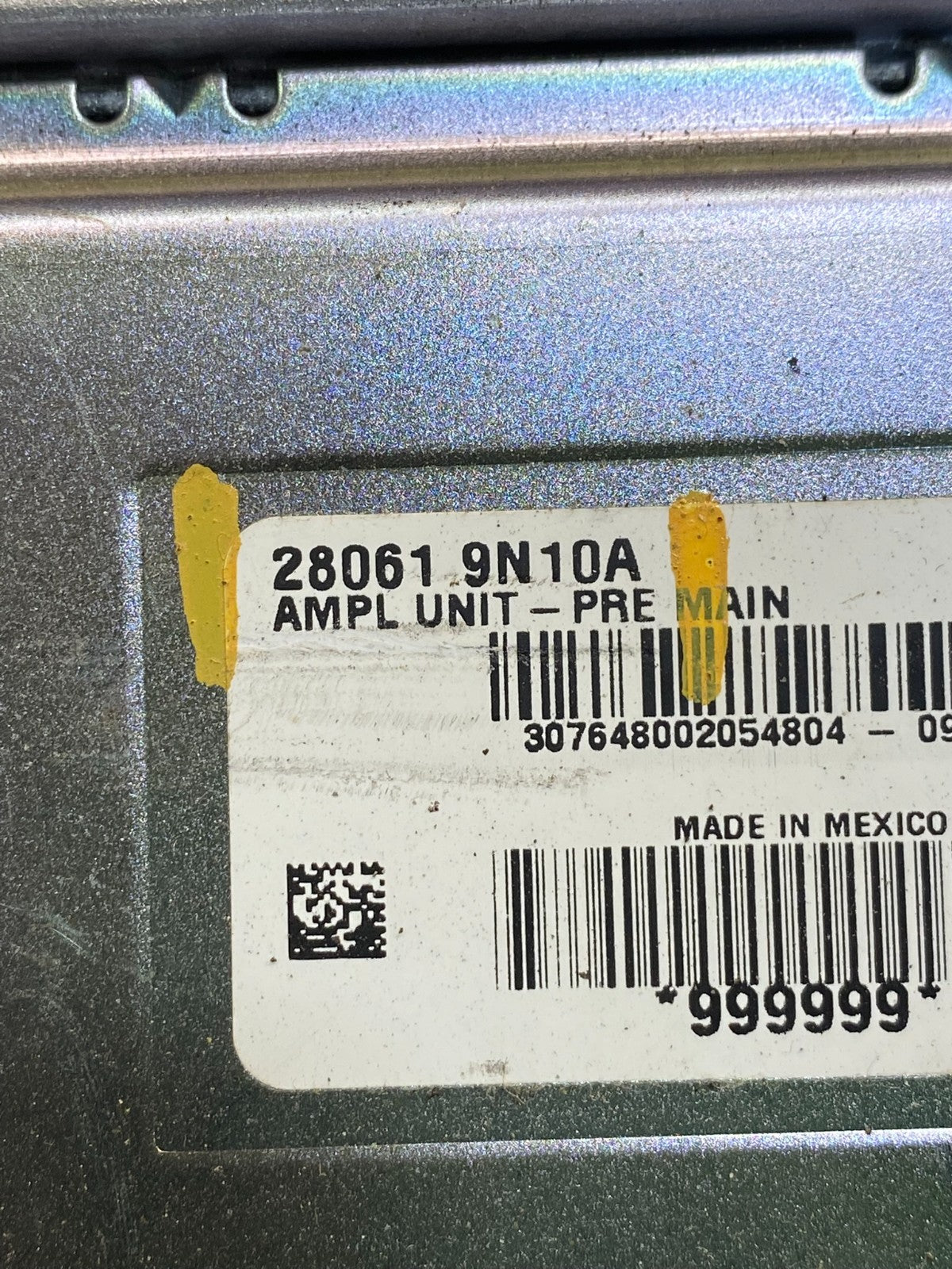 2009 to 2014 Nissan Maxima Radio Audio System Amplifier Module AMP aa7691 DG2