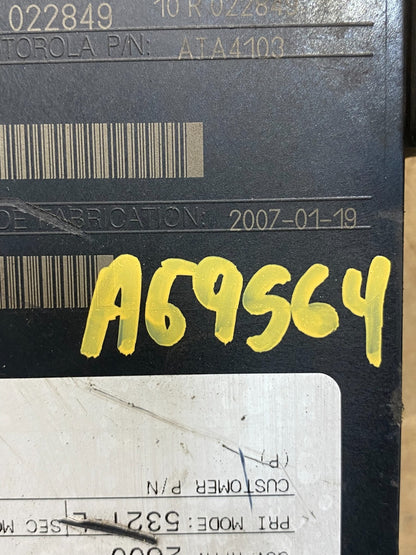 Allison Transmission Control Module 29545322 AG9564 DG3