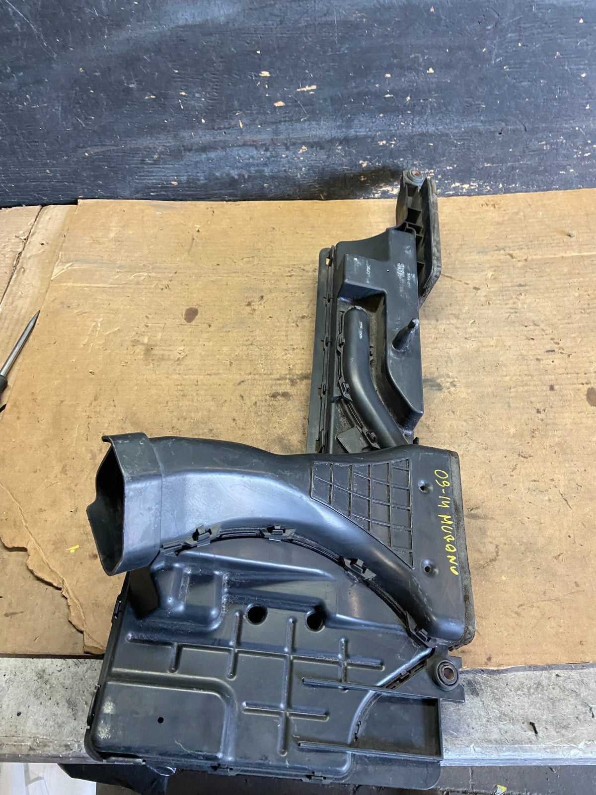 2009 to 2014 Nissan Murano Upper Air Intake Duct Oem R0334  DG6