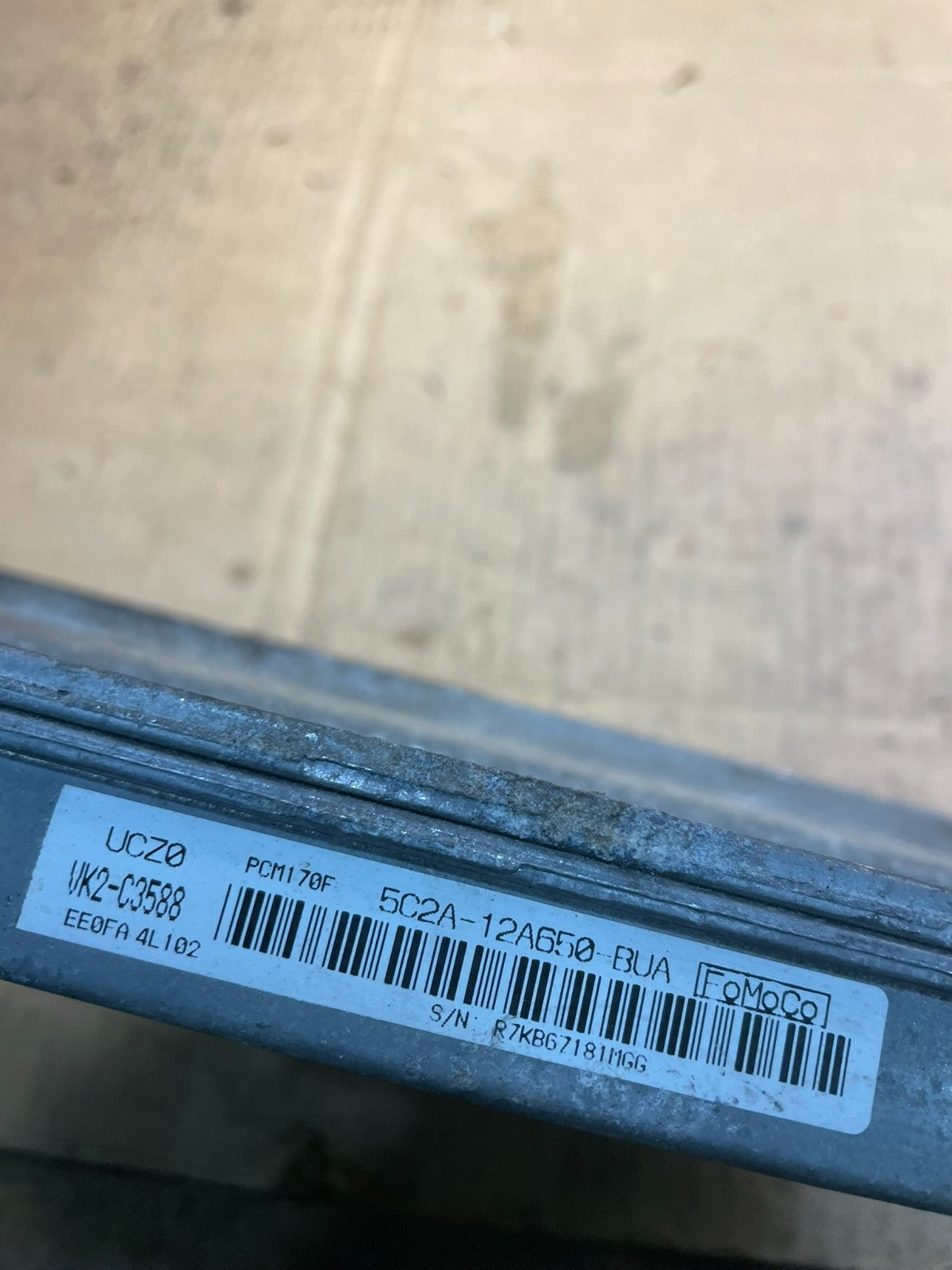 2005 Ford E250 E350 4.6L Engine Control Computer Module 5c2a-12a650-bua W7161 DG3